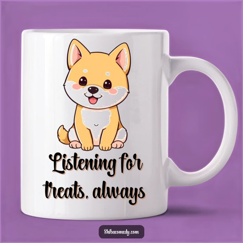 Funny Perky Ears Shiba Inu Mug - Adorable and Hilarious Dog Lover Gift