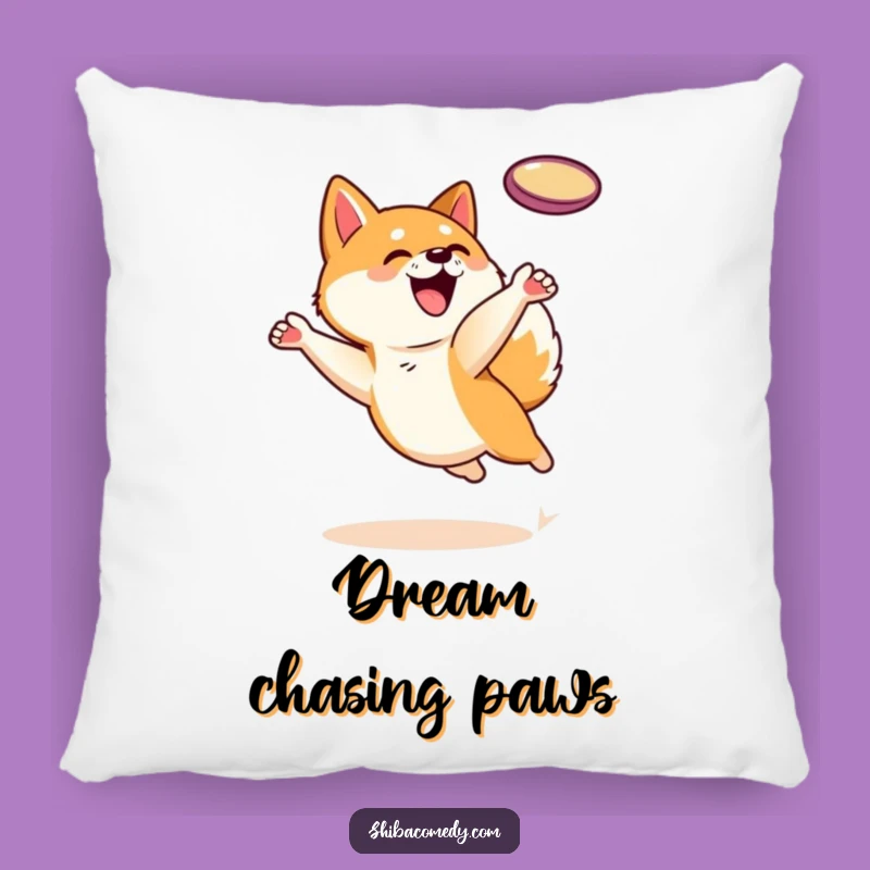 Funny Shiba Inu Pillow: Cozy Leap Comfort, Add Playful Vibes to Your Home