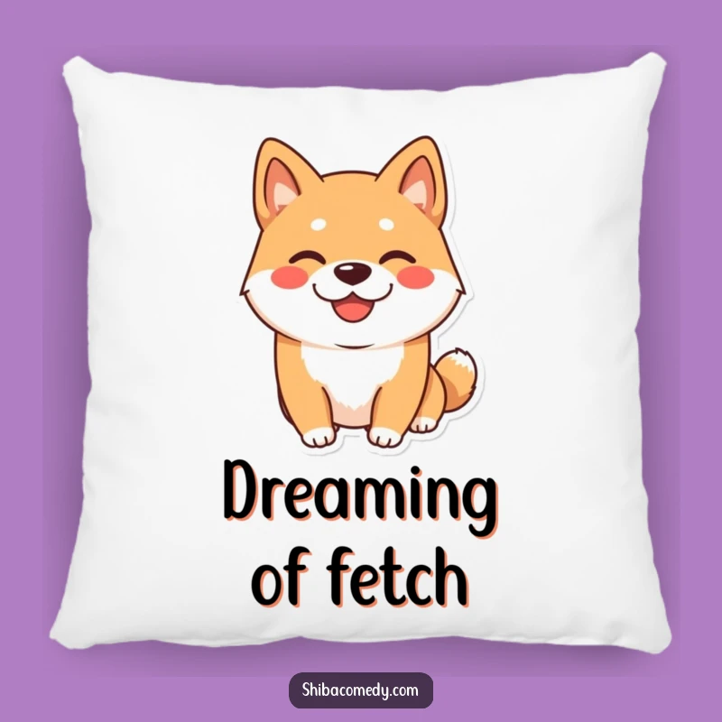 Funny Shiba Inu Pillow: Cozy Comfort with a Playful Grin Design
