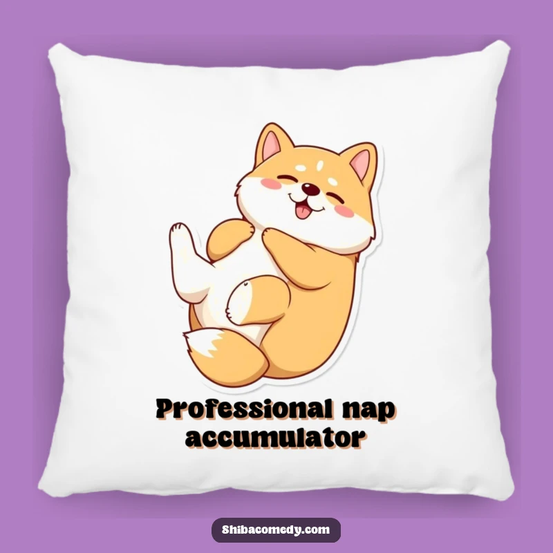 Plush Funny Shiba Inu Rolling Pillow: Comfy Cuddles and Hilarious Moments