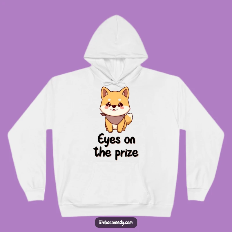 Funny Alert Shiba Inu Hoodie - Cozy Bandana Dog Sweatshirt, Awesome Gift