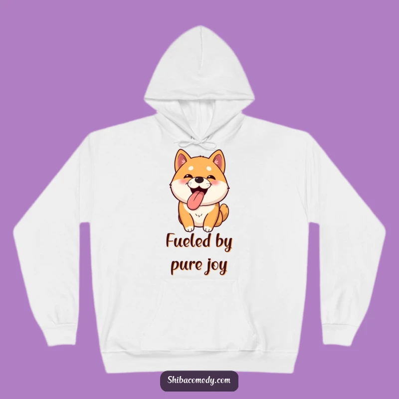 Funny Bouncy Shiba Inu Hoodie: Cozy Pup Energy, the Ultimate Funny Gift