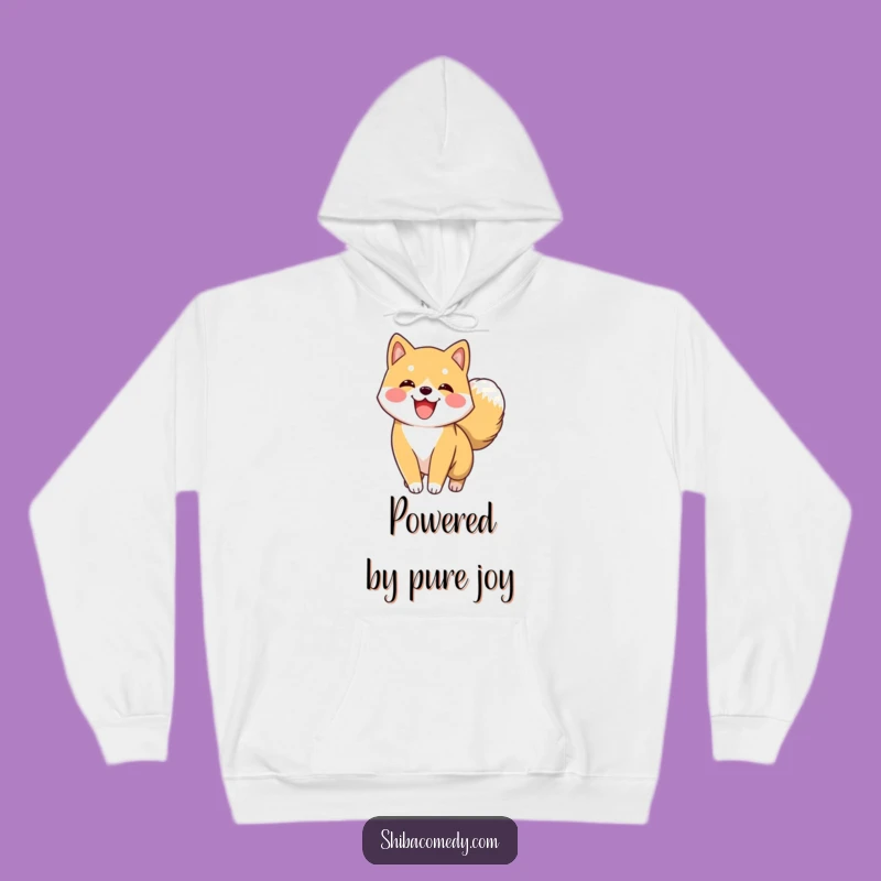 Funny Shiba Inu Tail Wag Hoodie: Stay Cozy with Hilarious Pup Energy!