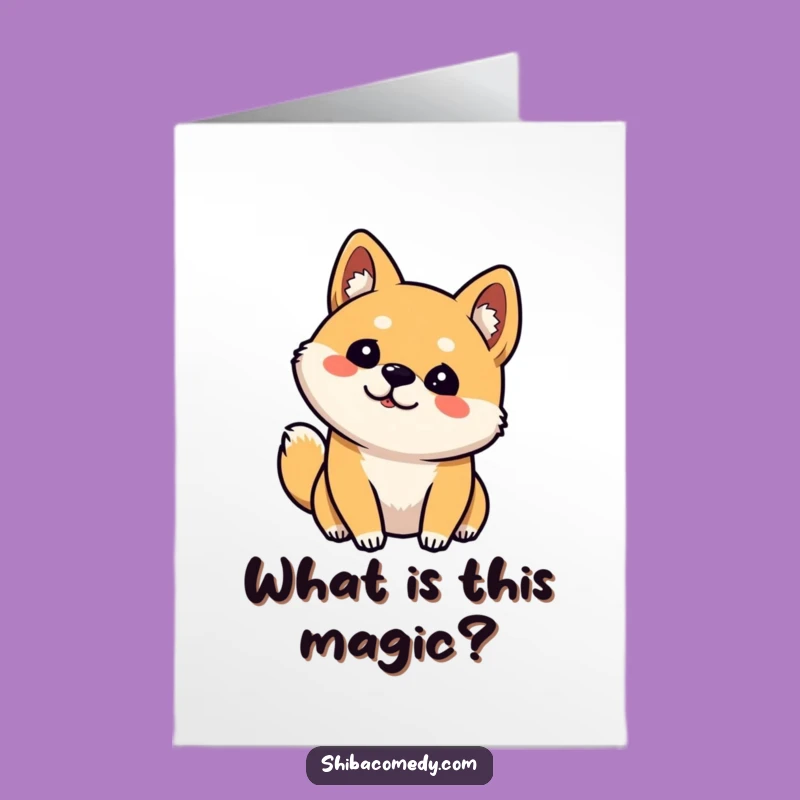 Free Printable Shiba Inu Birthday Card Funny Downloadable Gift for Dog Lovers