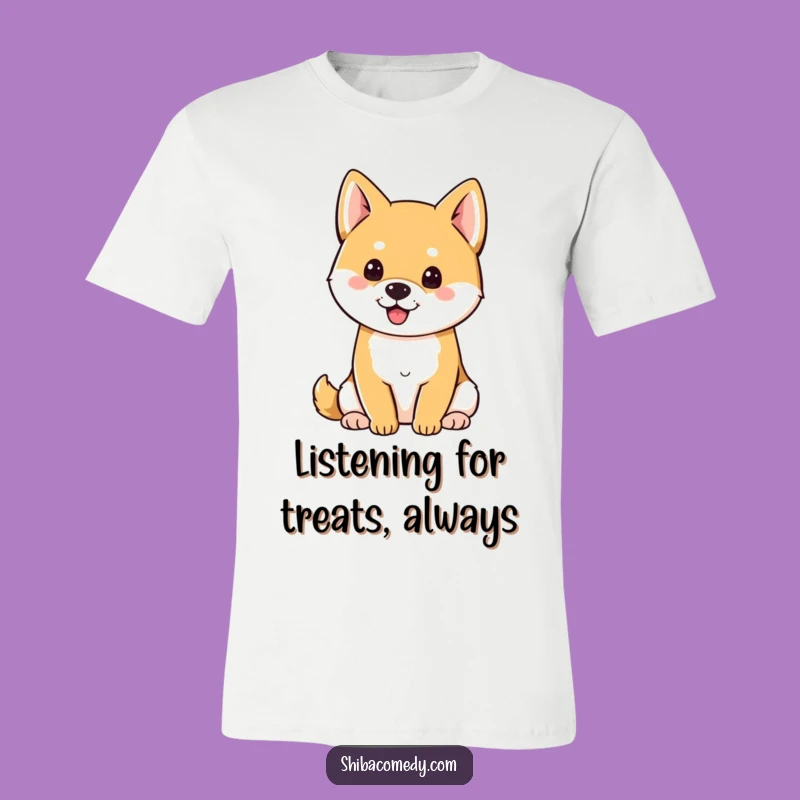 Funny Perky Ears Shiba Inu T-Shirt - Cute and Hilarious Dog Apparel