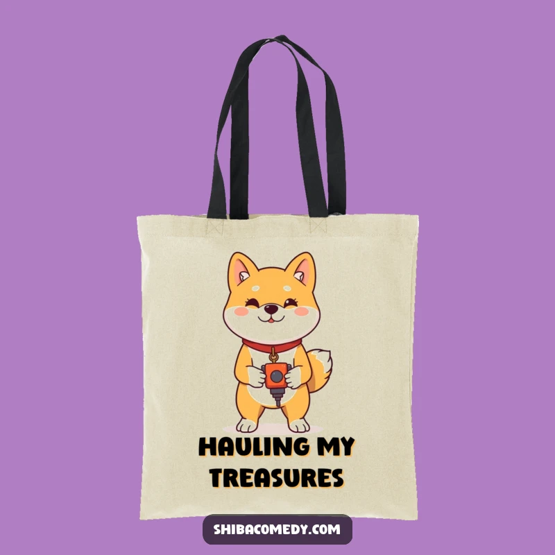 Funny Shiba Inu Proud Toy Tote Bag - Stylish Dog Owner Gift